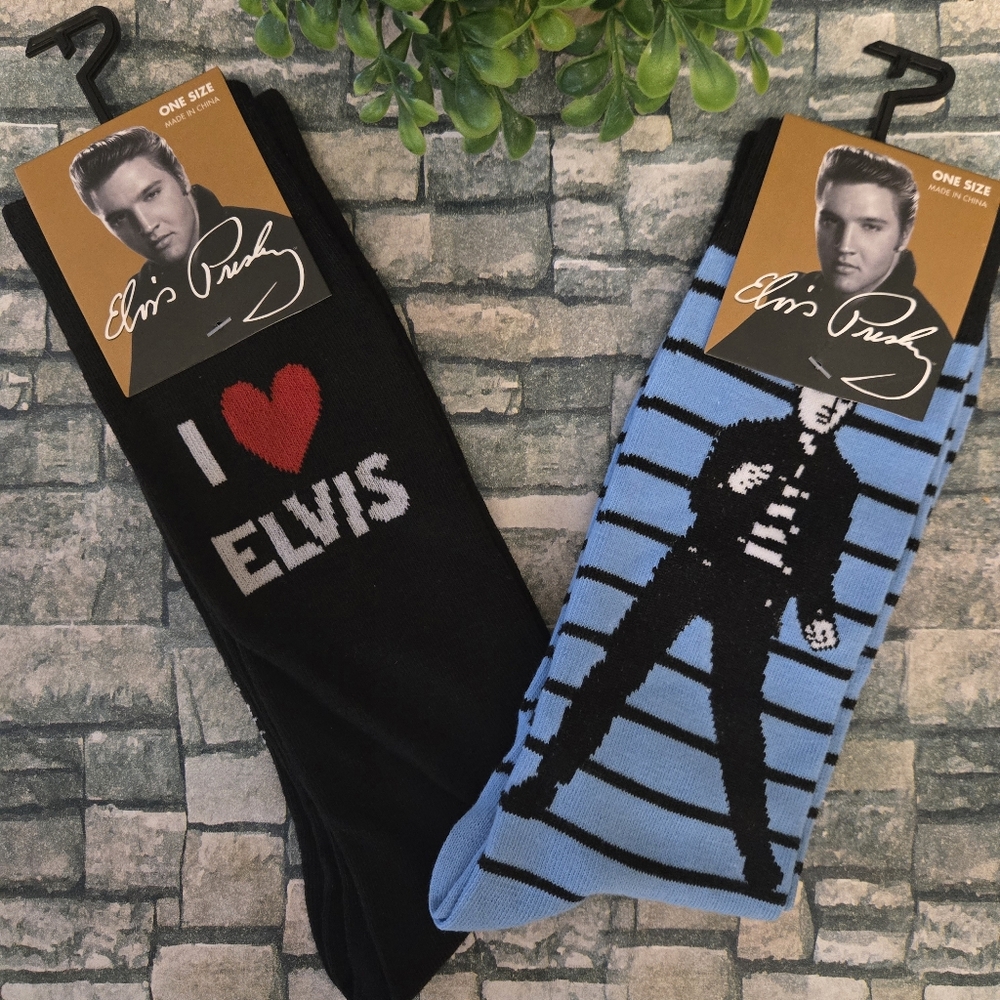 Elvis Socks Set~ New